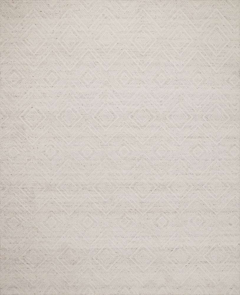 Loloi - Raven Ivory / Pebble 4-0in x 6-0in Accent Rug - RAVERAV-04IVPP4060 veiw 1