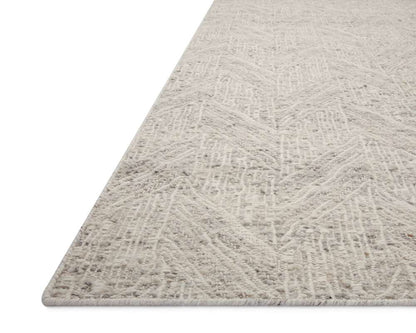 Loloi - Raven Silver / Ivory 4-0in x 6-0in Accent Rug - RAVERAV-01SIIV4060 veiw 2