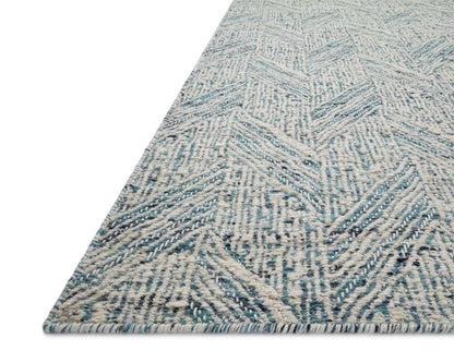 Loloi - Raven Blue / Ivory 5-6in x 8-6in Area Rug - RAVERAV-01BBIV5686 veiw 2