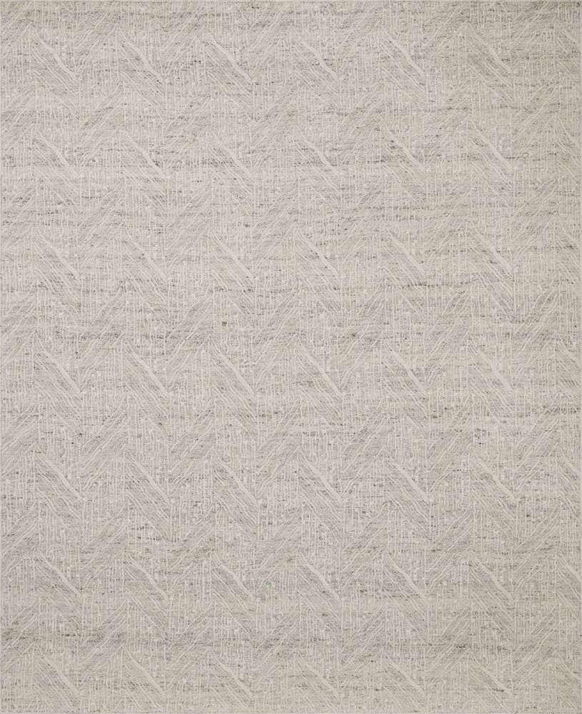 Loloi - Raven Silver / Ivory 5-6in x 8-6in Area Rug - RAVERAV-01SIIV5686 veiw 1