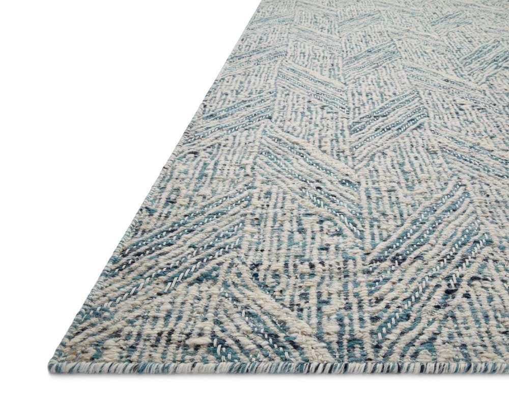 Loloi - Raven Blue / Ivory 9-3in x 13 Area Rug - RAVERAV-01BBIV93D0 veiw 2