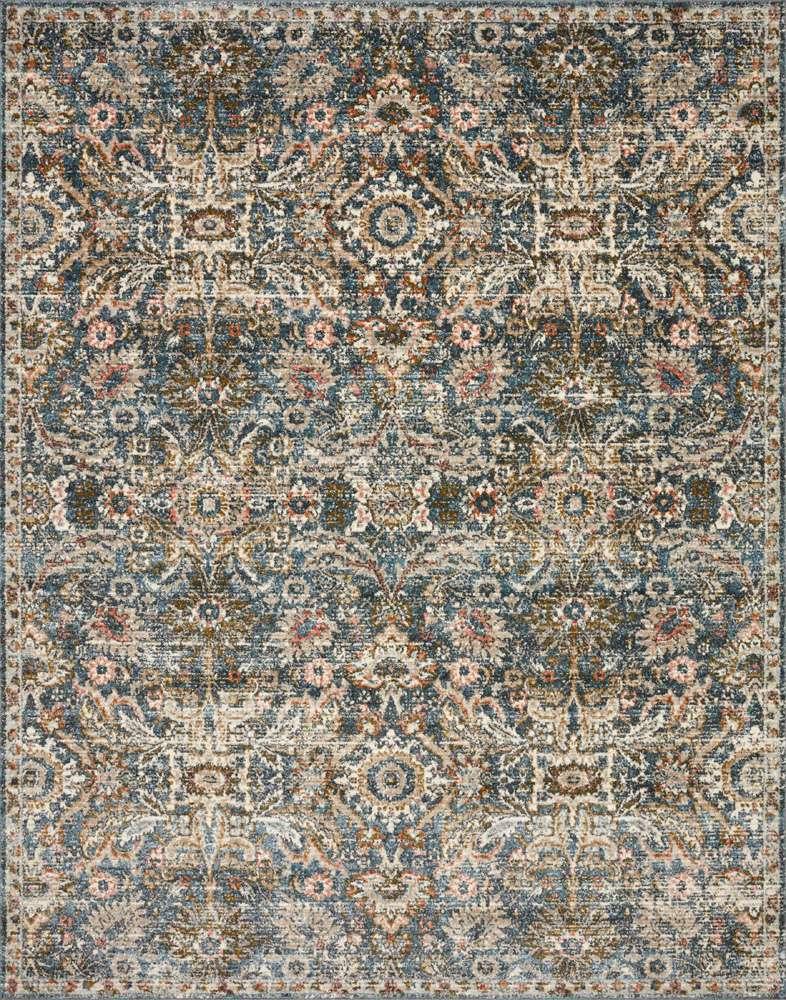 Loloi - Saban Blue / Sand 2-7in x 4 Accent Rug - SABASAB-04BBSA2740 veiw 1