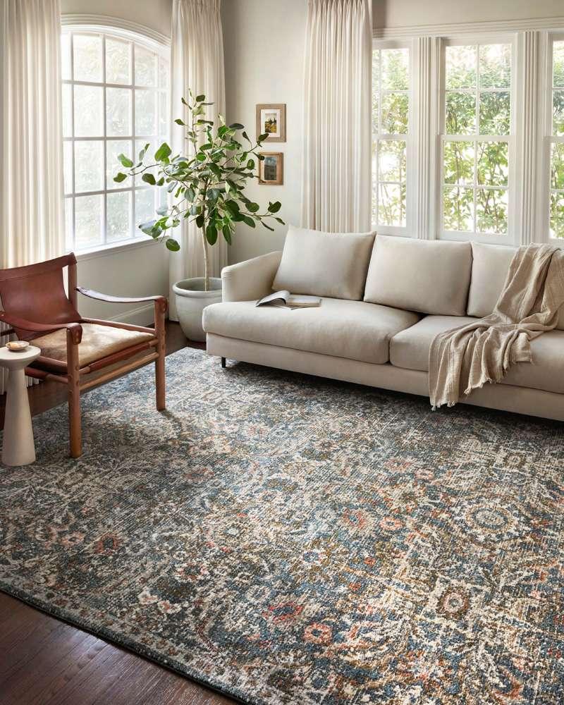 Loloi - Saban Blue / Sand 2-7in x 4 Accent Rug - SABASAB-04BBSA2740 veiw 2