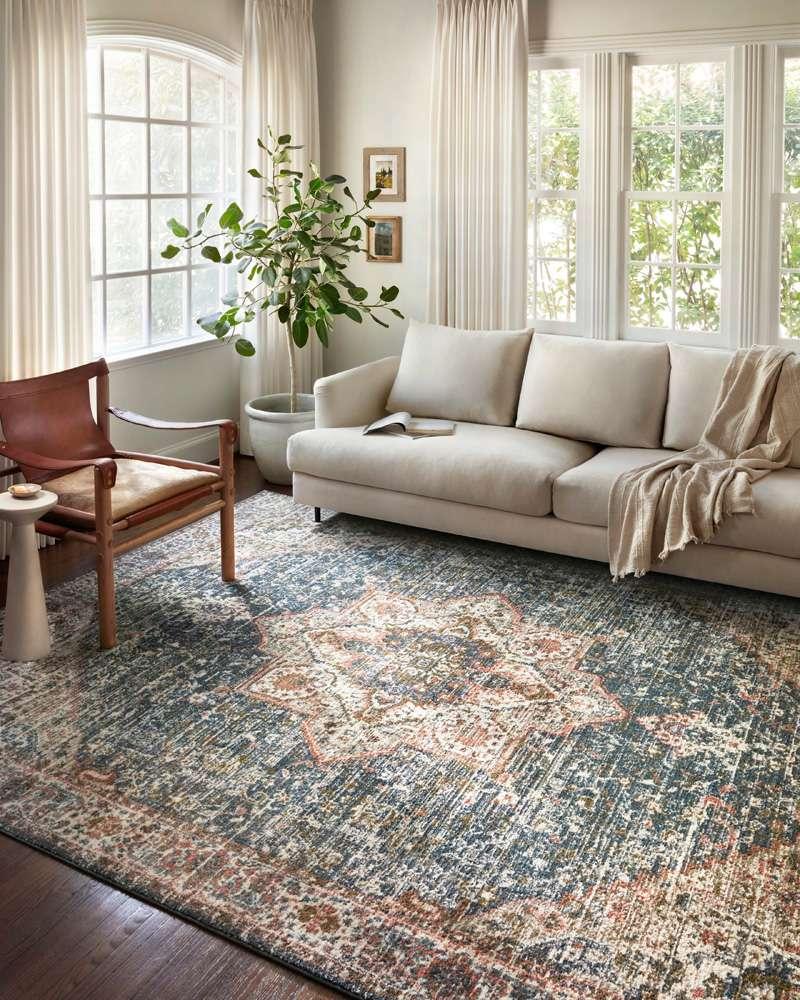 Loloi - Saban Blue / Multi 3-9in x 5-9in Accent Rug - SABASAB-01BBML3959 veiw 2