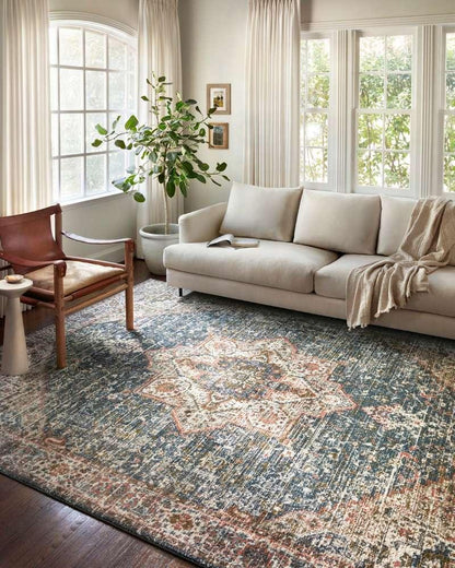 Loloi - Saban Blue / Multi 3-9in x 5-9in Accent Rug - SABASAB-01BBML3959 veiw 2