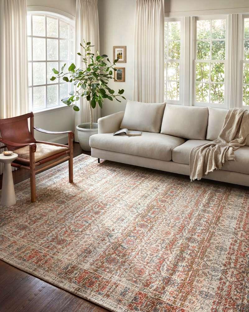Loloi - Saban Sand / Rust 3-9in x 5-9in Accent Rug - SABASAB-05SARU3959 veiw 2