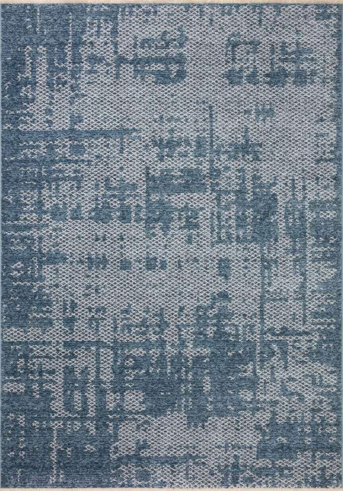 Loloi - Vance Denim / Dove 11-6in x 15-7in Area Rug - VANCVAN-01DEDVB6F7 veiw 1
