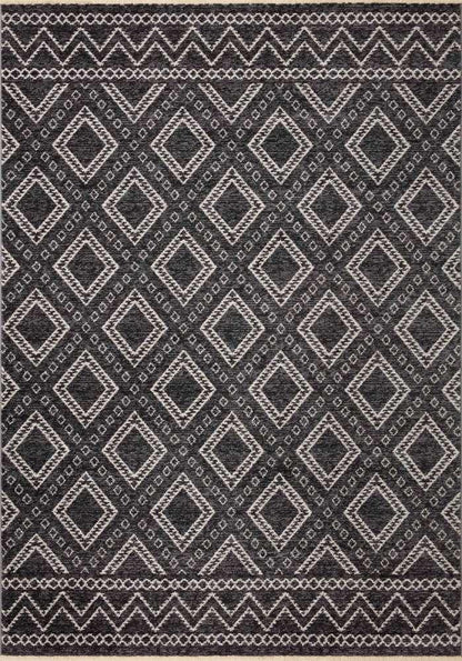 Loloi - Vance Charcoal / Dove 9-6in x 13-1in Area Rug - VANCVAN-05CCDV96D1 veiw 1