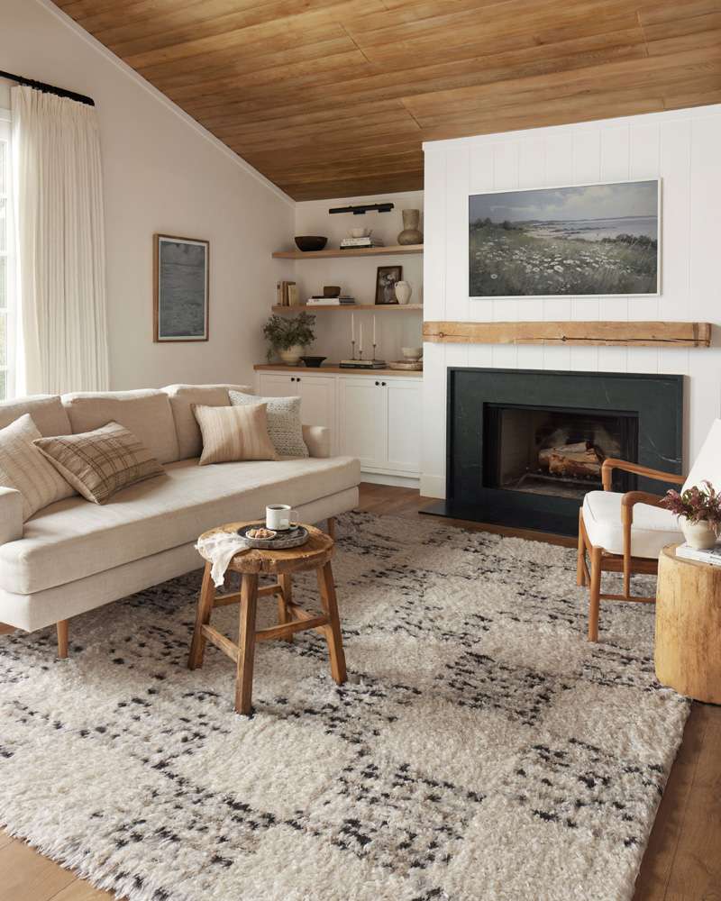 Angela Rose x Loloi - Amira Ivory / Granite 11-6in x 15 Area Rug - AMIRAMI-01IVGNB6F0 veiw 2