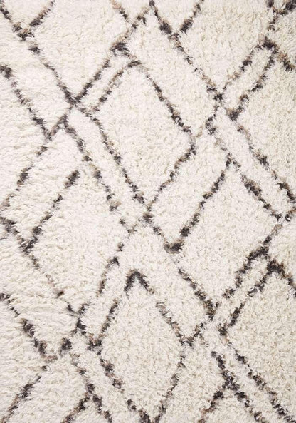 Angela Rose x Loloi - Amira Ivory / Bark 18in x 18in Sample Rug - AMIRAMI-02IVBS160S veiw 1