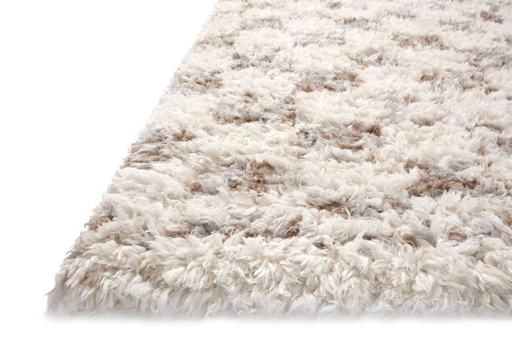 Angela Rose x Loloi - Amira Ivory / Pebble 6-7in x 9-6in Area Rug - AMIRAMI-05IVPP6796 veiw 5