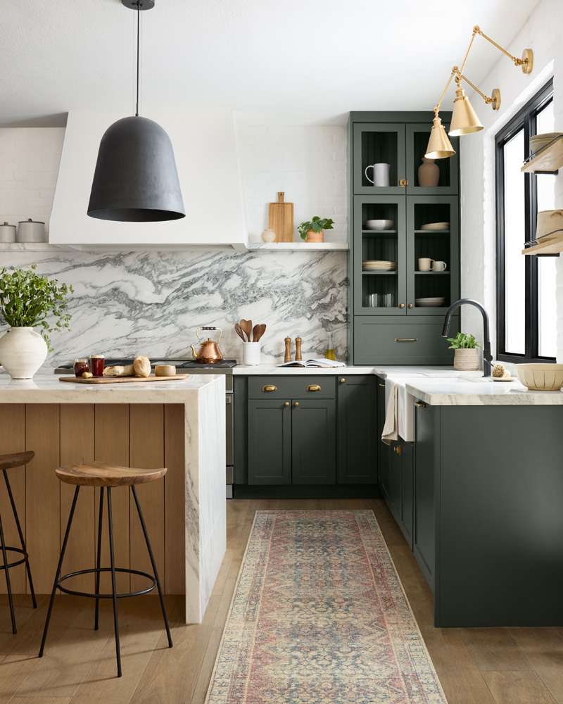 Angela Rose x Loloi - Aubrey Ocean / Spice 10-0in x 14-0in Area Rug - ABREAUB-03OCSQA0E0 veiw 3