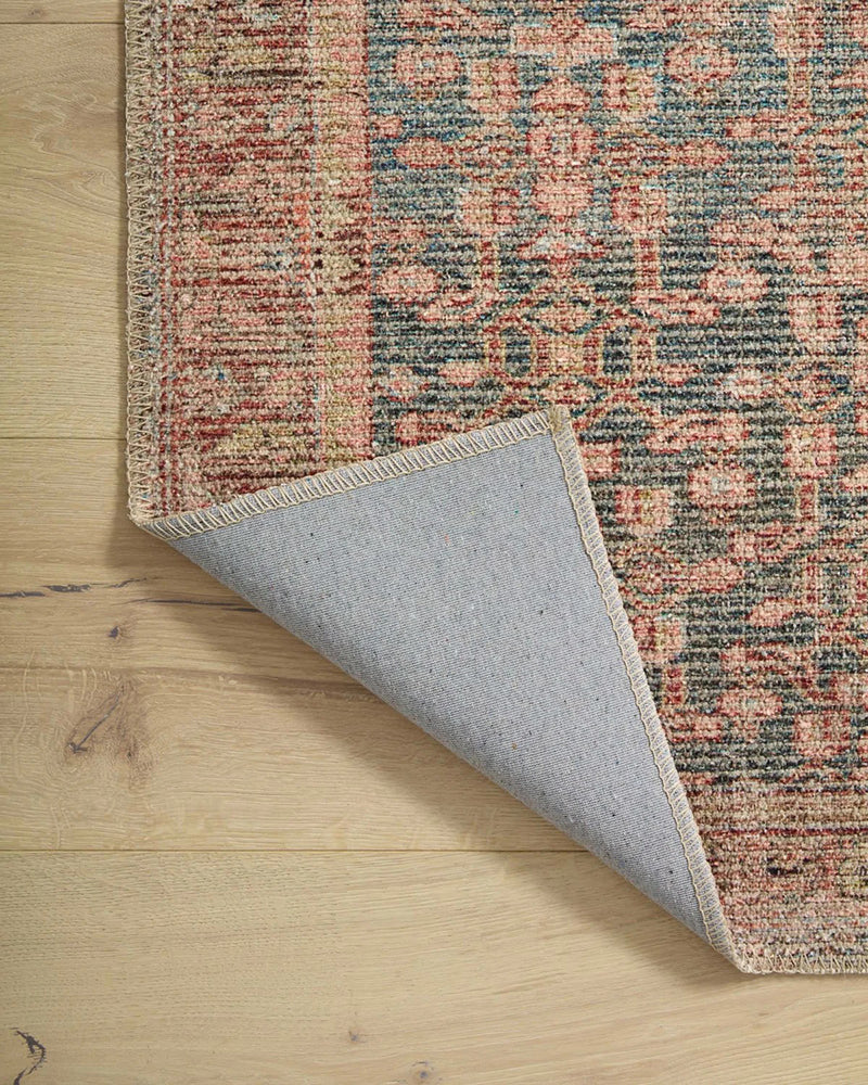 Angela Rose x Loloi - Aubrey Blue / Terracotta 2-6in x 9-6in Runner Rug - ABREAUB-04BBTC2696 view 4