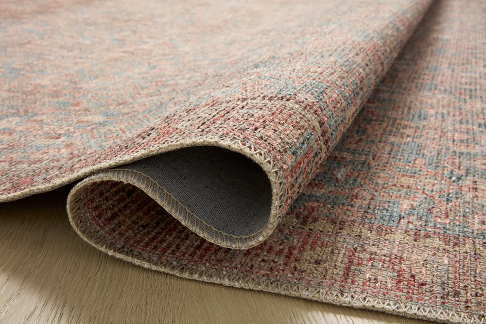 Angela Rose x Loloi - Aubrey Blue / Terracotta 2-6in x 9-6in Runner Rug - ABREAUB-04BBTC2696 view 5