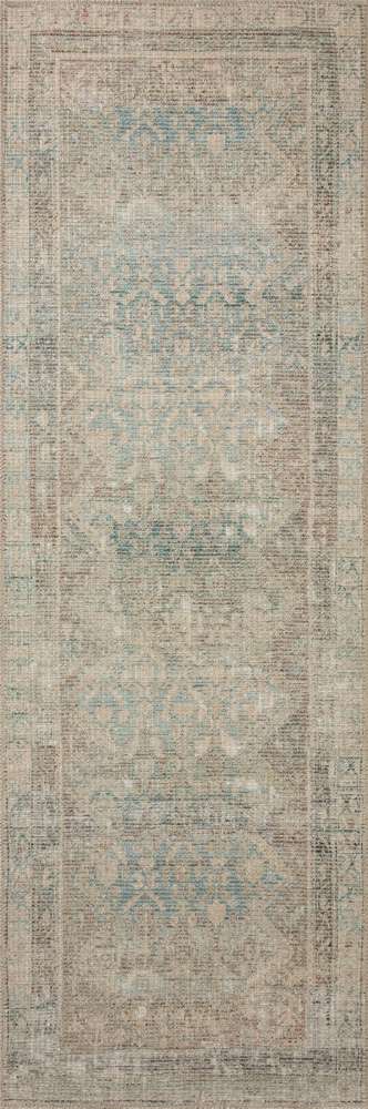 Angela Rose x Loloi - Aubrey Jade / Natural 2-6in x 9-6in Runner Rug - ABREAUB-03JDNA2696 veiw 1