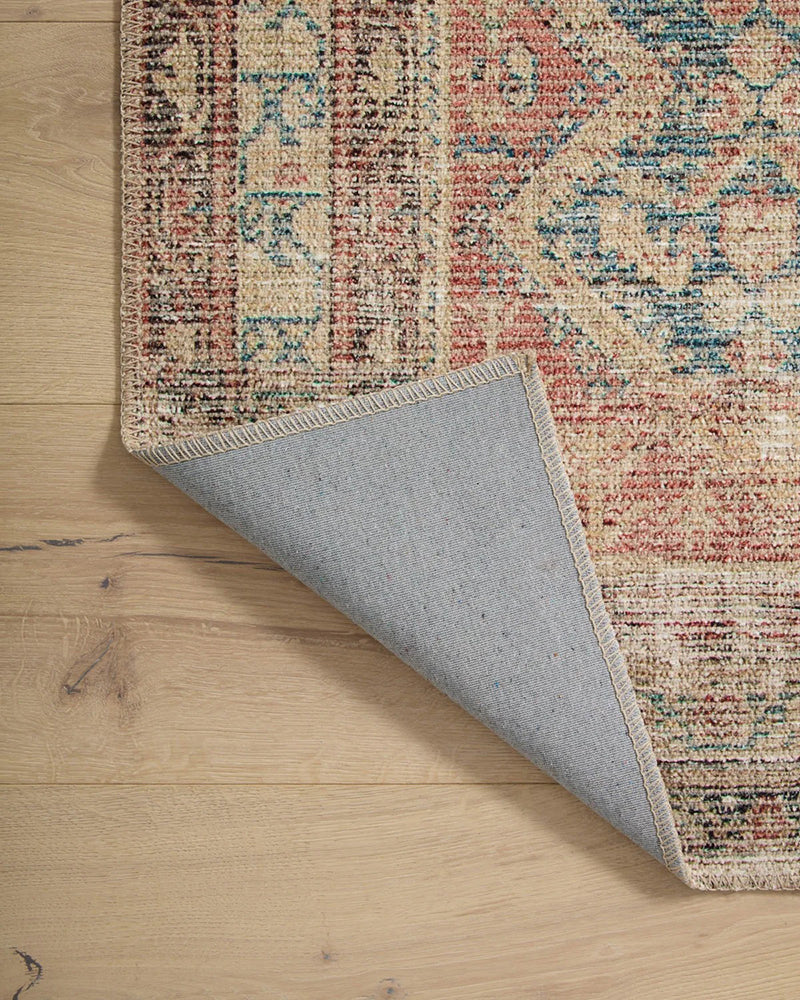 Angela Rose x Loloi - Aubrey Ocean / Spice 3-9in x 5-6in Accent Rug - ABREAUB-03OCSQ3956 view 7
