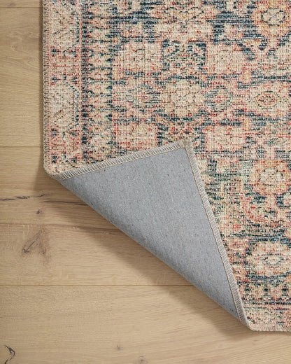 Angela Rose x Loloi - Aubrey Navy / Multi 7-6in x 9-6in Area Rug - ABREAUB-01NVML7696 view 7