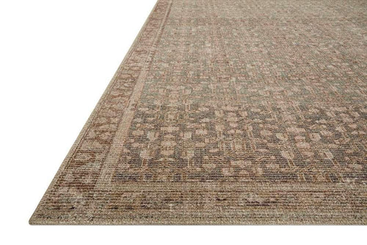 Angela Rose x Loloi - Aubrey Sage / Bark 7-6in x 9-6in Area Rug - ABREAUB-04SGBS7696 view 6