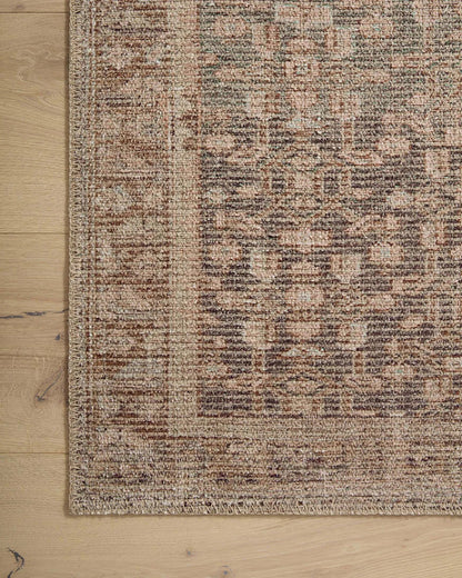 Angela Rose x Loloi - Aubrey Sage / Bark 7-6in x 9-6in Area Rug - ABREAUB-04SGBS7696 view 7