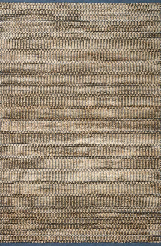 Angela Rose x Loloi - Colton Natural / Navy 10-0in x 14-0in Area Rug - COLOCON-05NANVA0E0 veiw 1