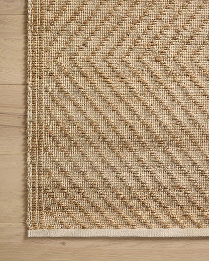Angela Rose x Loloi - Colton Natural / Ivory 18in x 18in Sample Rug - COLOCON-04NAIV160S view 7