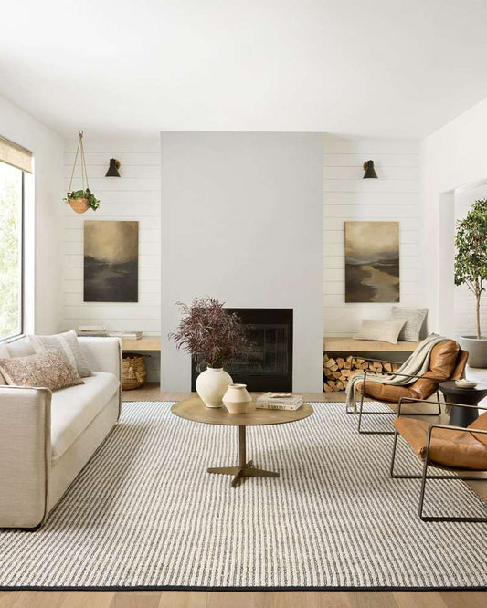 Angela Rose x Loloi - Colton Ivory / Black 2-0in x 3-0in Accent Rug - COLOCON-02IVBL2030 veiw 2