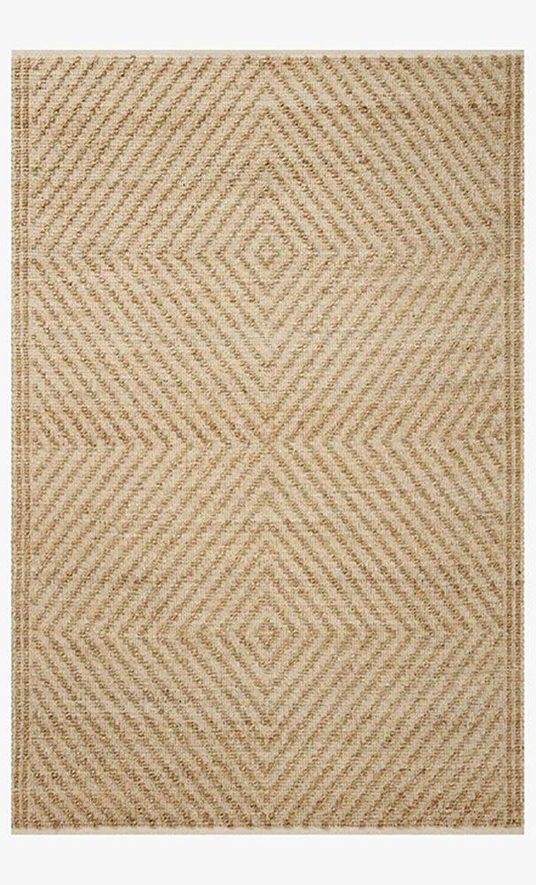 Angela Rose x Loloi - Colton Natural / Ivory 4-0in x 6-0in Accent Rug - COLOCON-04NAIV4060 view 1