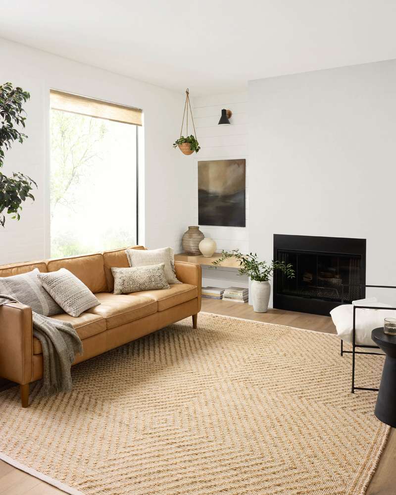 Angela Rose x Loloi - Colton Natural / Ivory 5-0in x 7-0in Area Rug - COLOCON-04NAIV5070 veiw 3