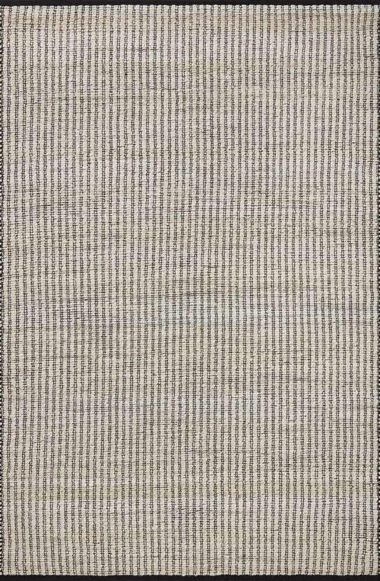 Angela Rose x Loloi - Colton Ivory / Black 7-6in x 9-6in Area Rug - COLOCON-02IVBL7696 veiw 1