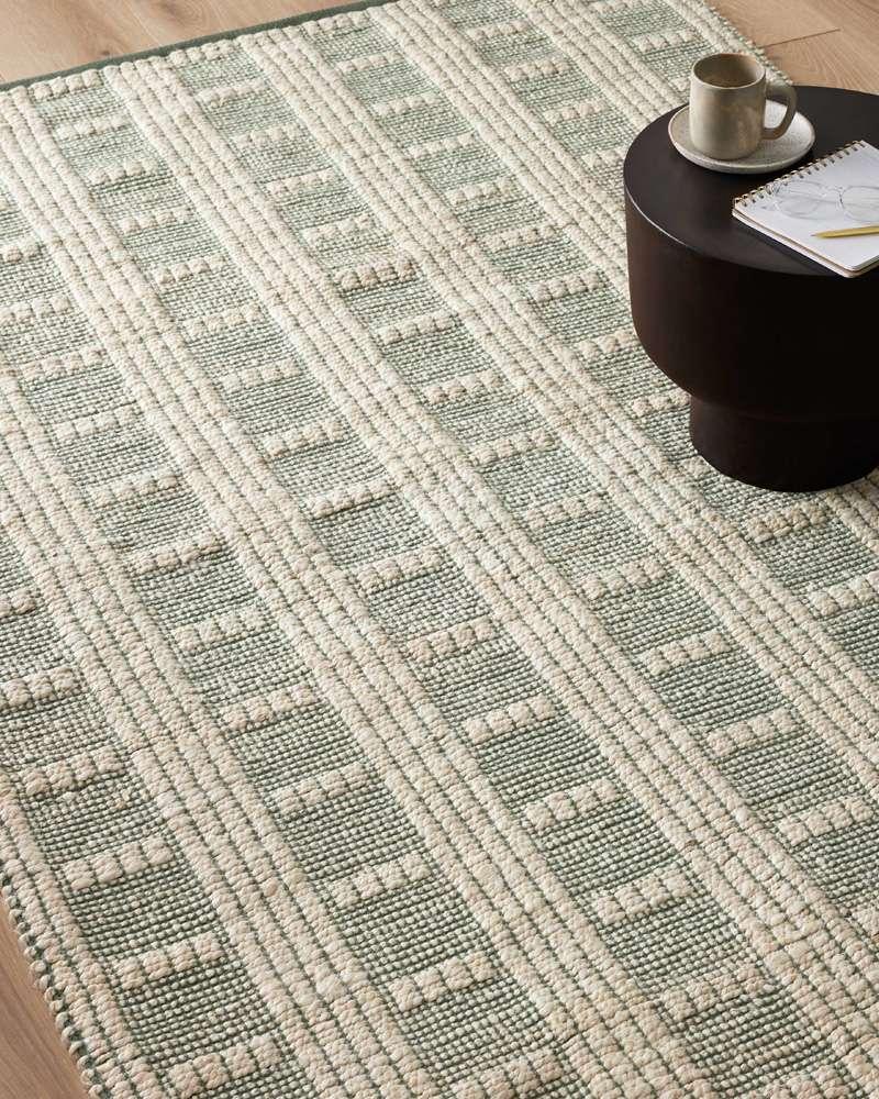 Angela Rose x Loloi - Colton Ivory / Sage 7-6in x 9-6in Area Rug - COLOCON-03IVSG7696 veiw 4