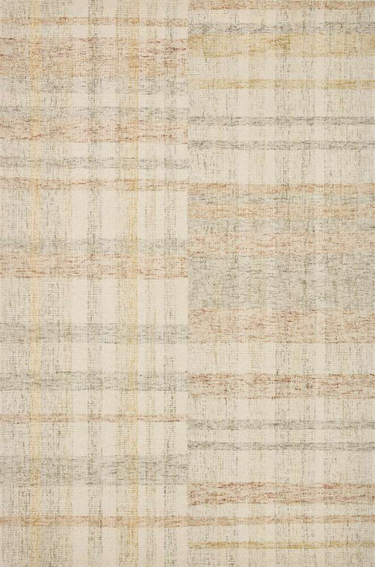Chris Loves Julia x Loloi - Chris Natural / Multi 2-0in x 5-0in Accent Rug - CHRICHR-04NAML2050 veiw 1