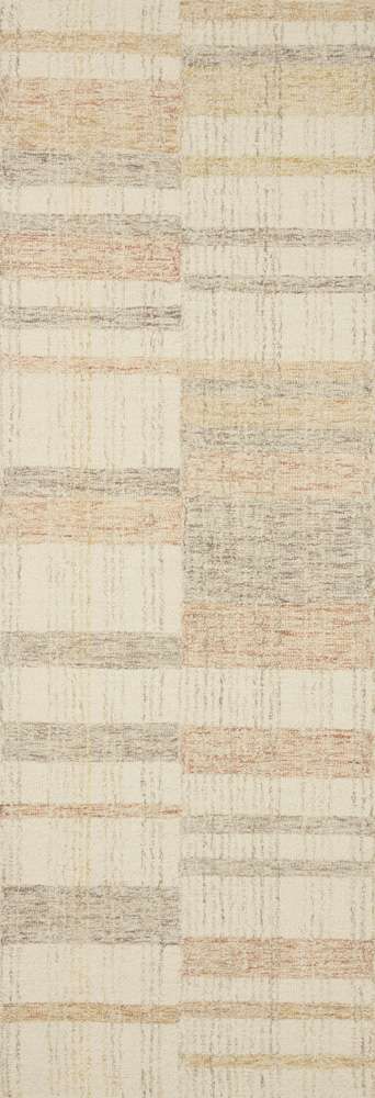 Chris Loves Julia x Loloi - Chris Natural / Multi 2-6in x 9-9in Runner Rug - CHRICHR-04NAML2699 veiw 1