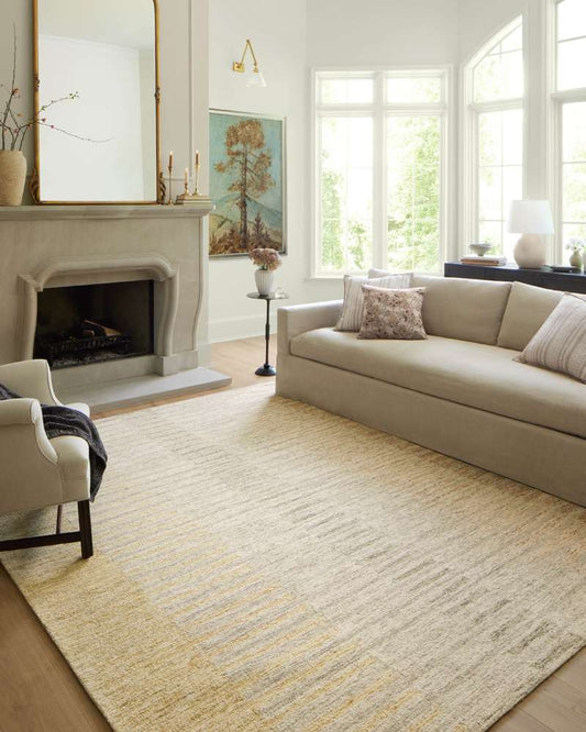 Chris Loves Julia x Loloi - Chris Dove / Santa Fe 5-0in x 7-6in Area Rug - CHRICHR-01DVSFE5076 veiw 2