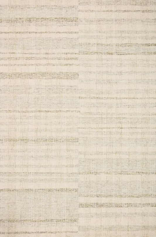 Chris Loves Julia x Loloi - Chris Natural / Sage 7-9in x 7-9in Square Area Rug - CHRICHR-02NASG790S veiw 1
