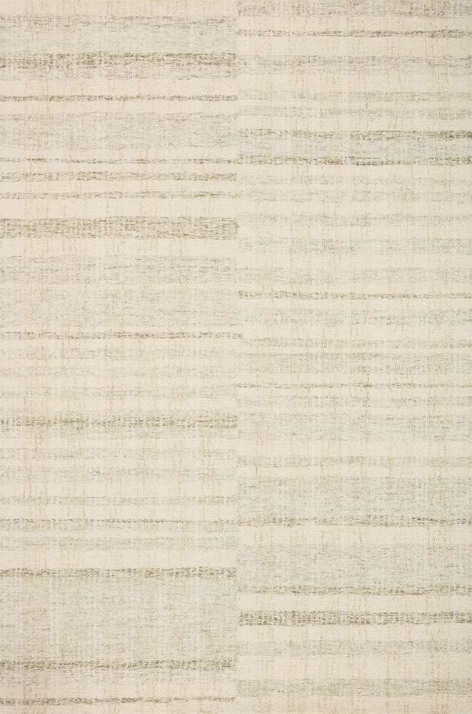 Chris Loves Julia x Loloi - Chris Natural / Sage 7-9in x 9-9in Area Rug - CHRICHR-02NASG7999 veiw 1