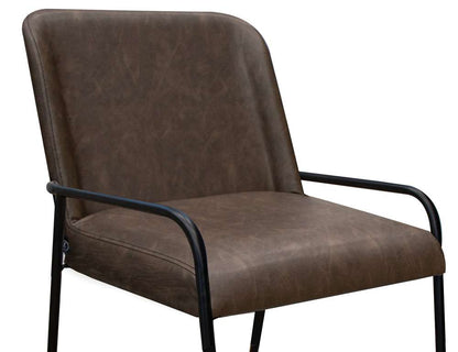 IFD - Comala - Wooden Frame & Metal Base, 30in Upholstered Barstool - IUP800-BST30-212 veiw 3