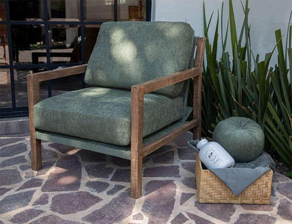 IFD - Milan - Wooden Frame, Armchair - IUP401-ACH-111 veiw 2