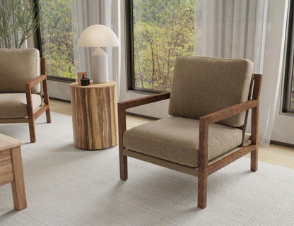 IFD - Milan - Wooden Frame, Armchair - IUP401-ACH-152 veiw 3