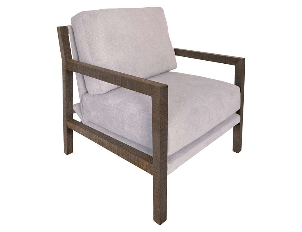 IFD - Milan - Wooden Frame, Armchair - IUP401-ACH-161 veiw 1