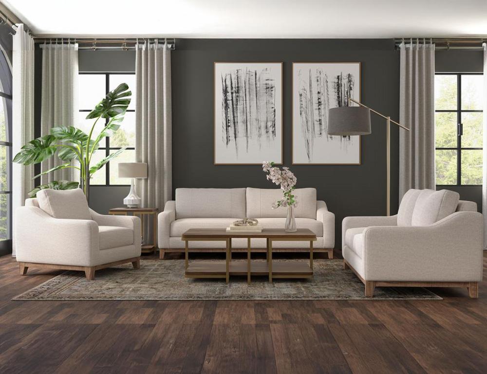 IFD - Olivo - Wooden Frame & Base, Loveseat - IUP541-LOV-161 veiw 5