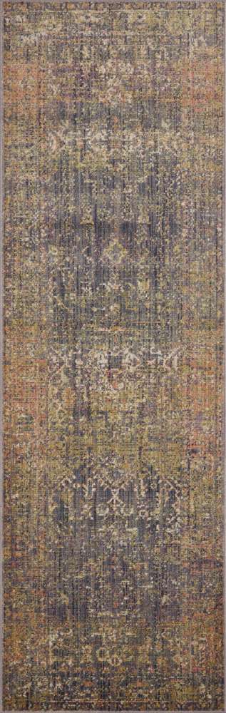 Jean Stoffer x Loloi - Bradbury Ink / Multi 2-6in x 10-0in Runner Rug - BRADBRU-05IKML26A0 veiw 1