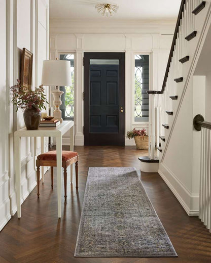 Jean Stoffer x Loloi - Bradbury Grey / Multi 2-6in x 8-0in Runner Rug - BRADBRU-04GYML2680 veiw 2