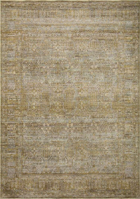 Jean Stoffer x Loloi - Bradbury Dove / Gold 2-7in x 4 Accent Rug - BRADBRU-02DVGO2740 veiw 1