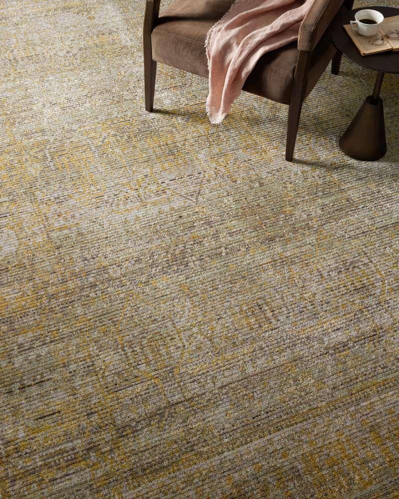 Jean Stoffer x Loloi - Bradbury Dove / Gold 2-7in x 4 Accent Rug - BRADBRU-02DVGO2740 veiw 5