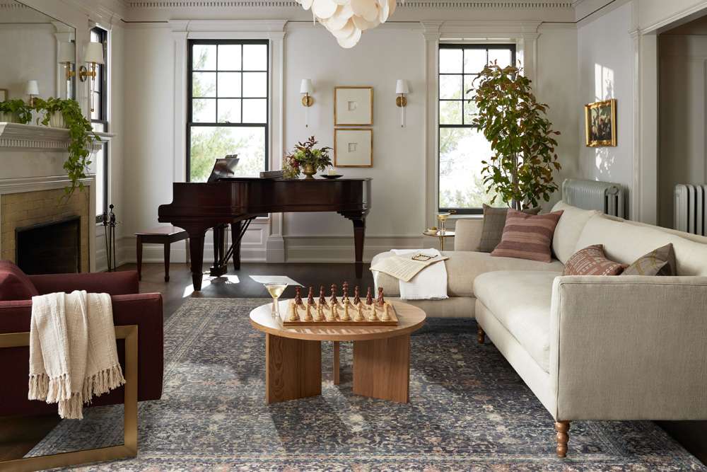 Jean Stoffer x Loloi - Bradbury Midnight/ Multi 3-7in x 5-7in Accent Rug - BRADBRU-01MDML3757 veiw 3