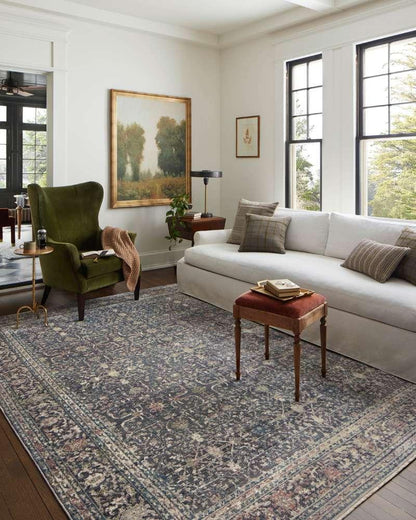 Jean Stoffer x Loloi - Bradbury Midnight/ Multi 3-7in x 5-7in Accent Rug - BRADBRU-01MDML3757 veiw 4