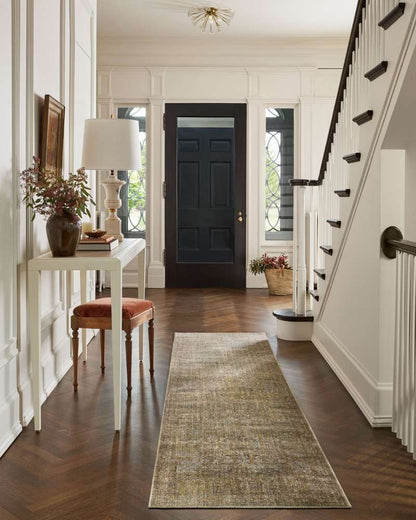 Jean Stoffer x Loloi - Bradbury Dove / Gold 6-3in x 9 Area Rug - BRADBRU-02DVGO6390 veiw 4