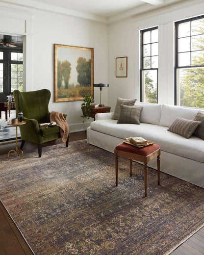 Jean Stoffer x Loloi - Bradbury Ink / Multi 6-3in x 9 Area Rug - BRADBRU-05IKML6390 veiw 3