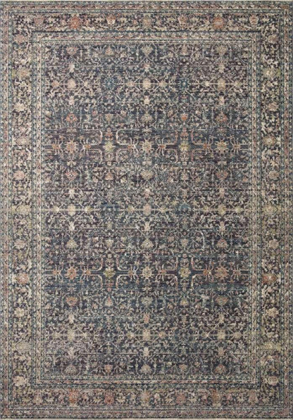 Jean Stoffer x Loloi - Bradbury Midnight/ Multi 7-10in x 10 Area Rug - BRADBRU-01MDML7AA0 veiw 1