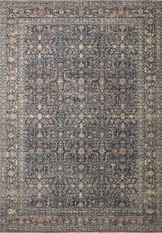 Jean Stoffer x Loloi - Bradbury Midnight/ Multi 7-10in x 10 Area Rug - BRADBRU-01MDML7AA0 veiw 1